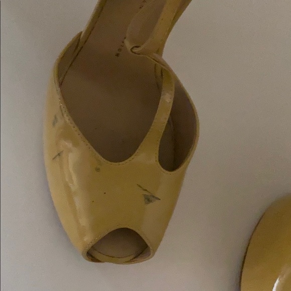 Giuseppe Zanotti peep toe 2 color Platform Strappy Heel Pumps Patent Leather - Picture 5 of 12